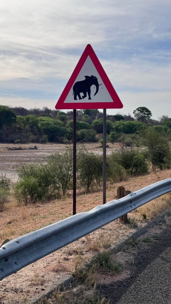 Namibia — Na początek: granica i pusty bak.