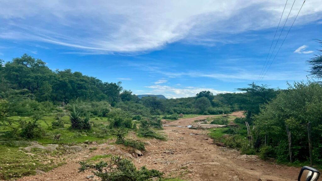 Kenia — Masai Mara: najpierw trzeba było tam dojechać.