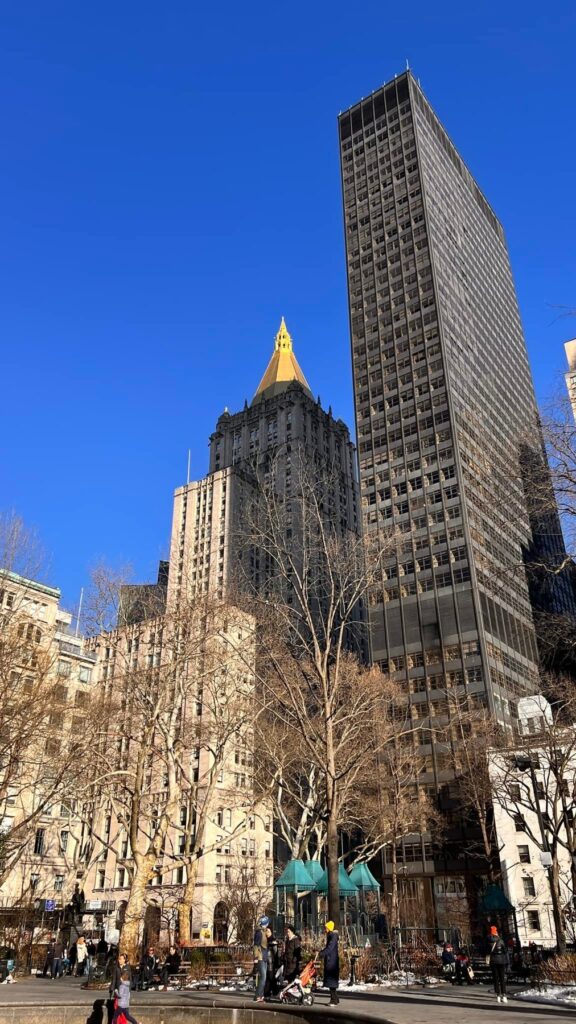 Stany Zjednoczone — Nowy Jork zimą: Brooklyn, wiatr i trochę magii.