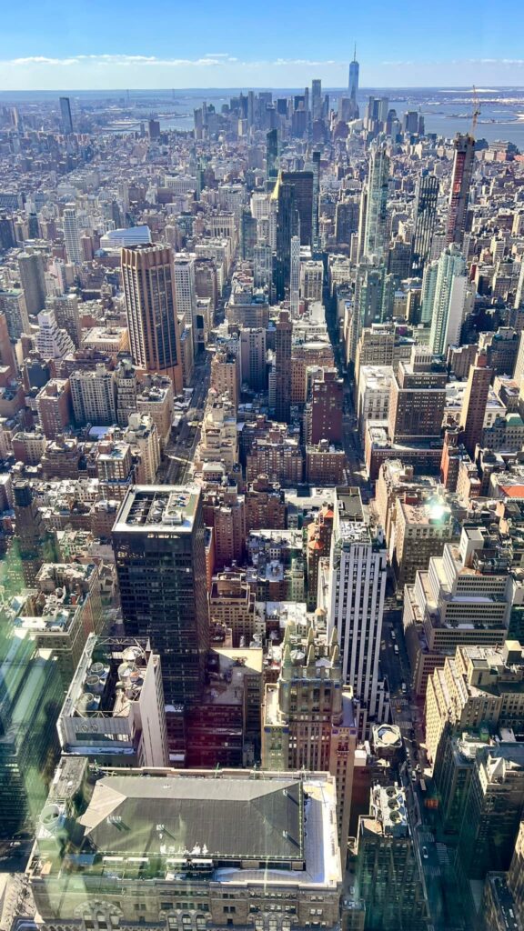 Manhattan oglądany z Summit.